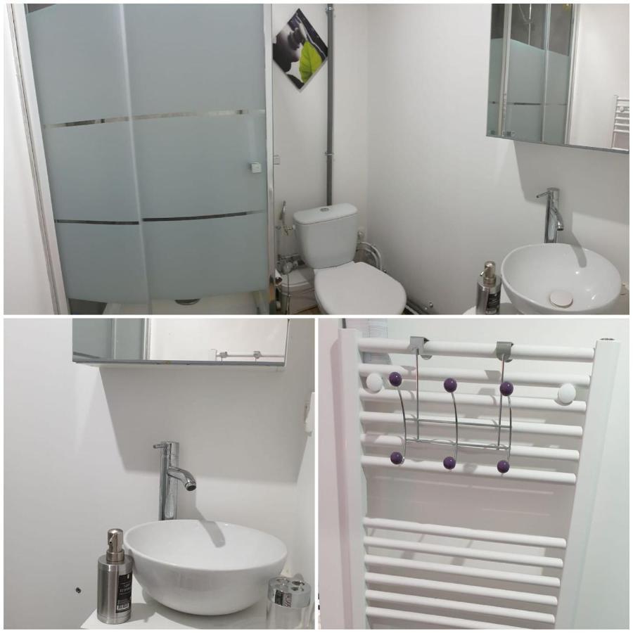 Chambres Poitiers Centre Ville - Salle De Bain, Refrigerateur, Tv Et Machine A Cafe Privatifs - Cuisine Commune - Terrasse - Hotel De Ville A 200M Экстерьер фото