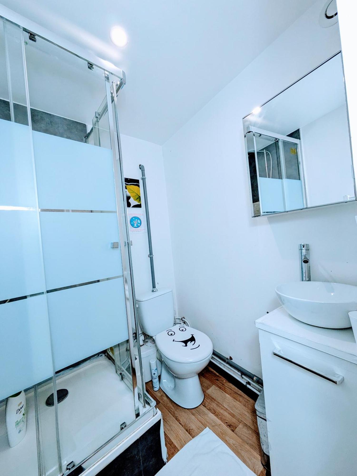 Chambres Poitiers Centre Ville - Salle De Bain, Refrigerateur, Tv Et Machine A Cafe Privatifs - Cuisine Commune - Terrasse - Hotel De Ville A 200M Экстерьер фото